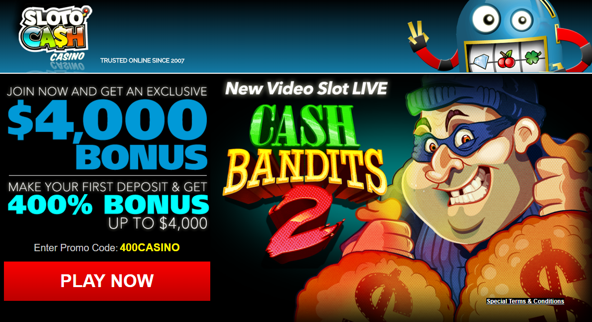 Slotocash Casino Bonus Codes