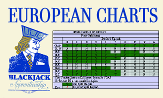 European blackjack basic strategy chart dealer hits soft 17